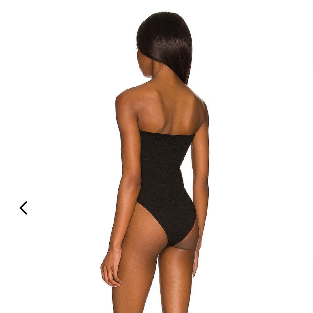 NWT Lovers and Friends Maira one piece swimsuit tie front bathing suit Revolve M - Picture 3 of 8
